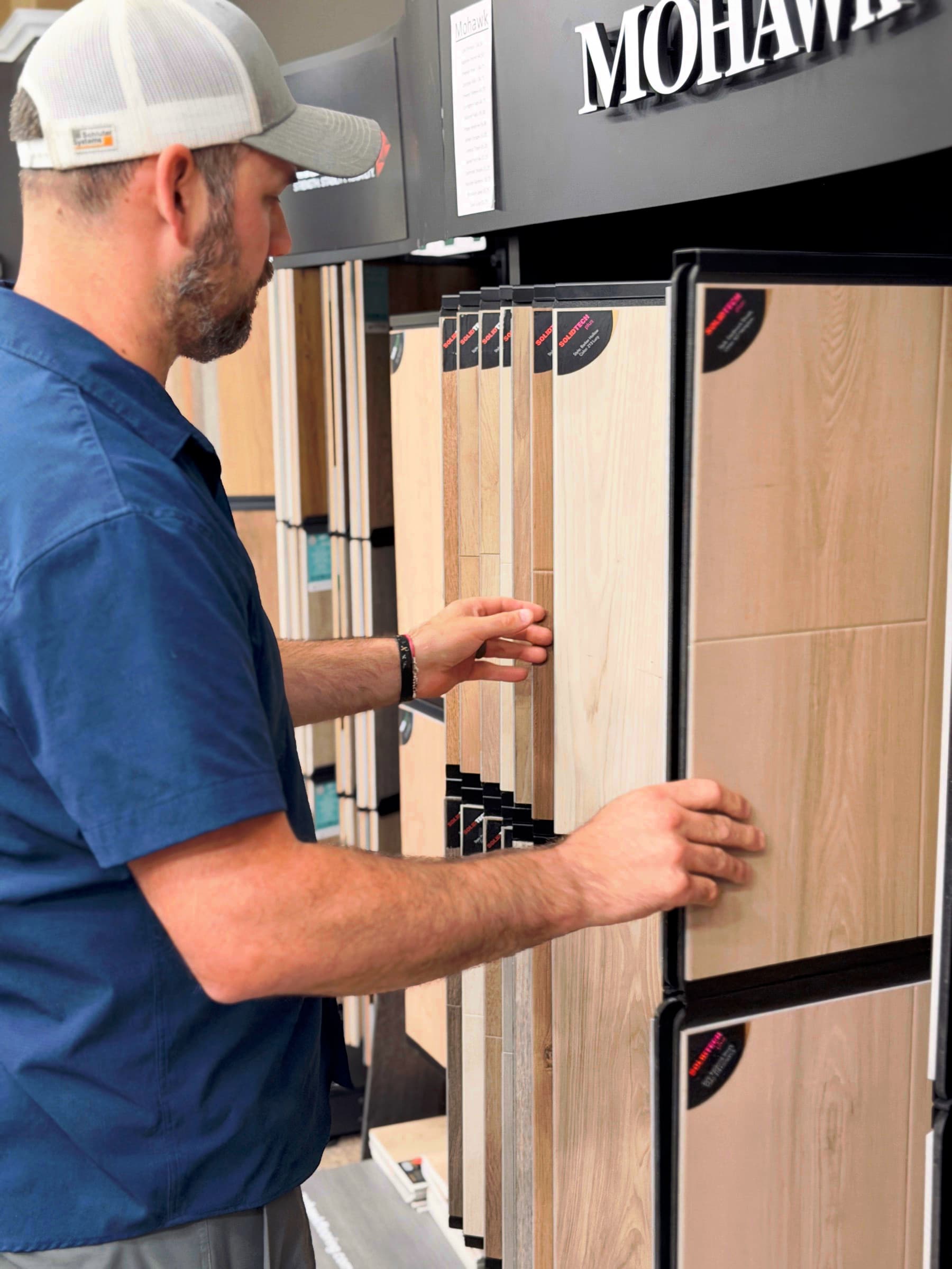Suburban Furniture flooring showroom