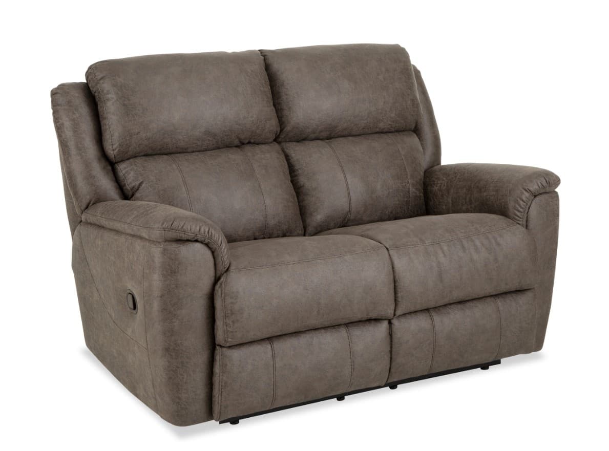 Milan Manual Reclining Loveseat in Espresso