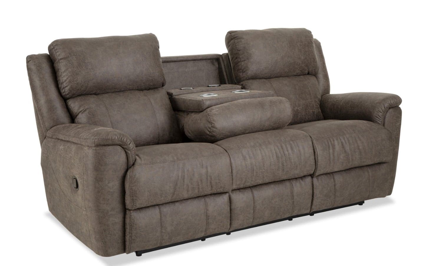 Milan Manual Reclining Sofa in Espresso