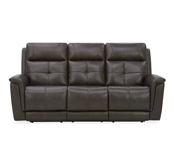 Ranger Leather Reclining Sofa with Triple Power, Heat & Massage in 439-70