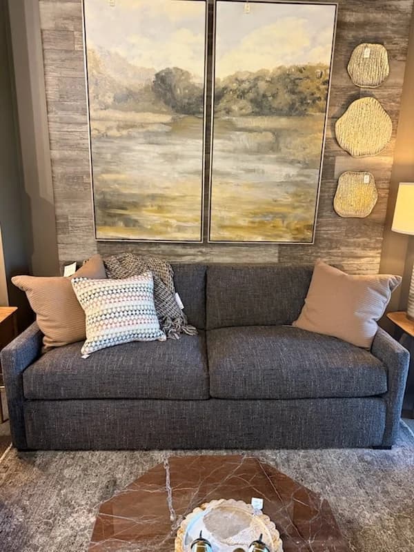 Two Cushion Sofa in Fulton 45