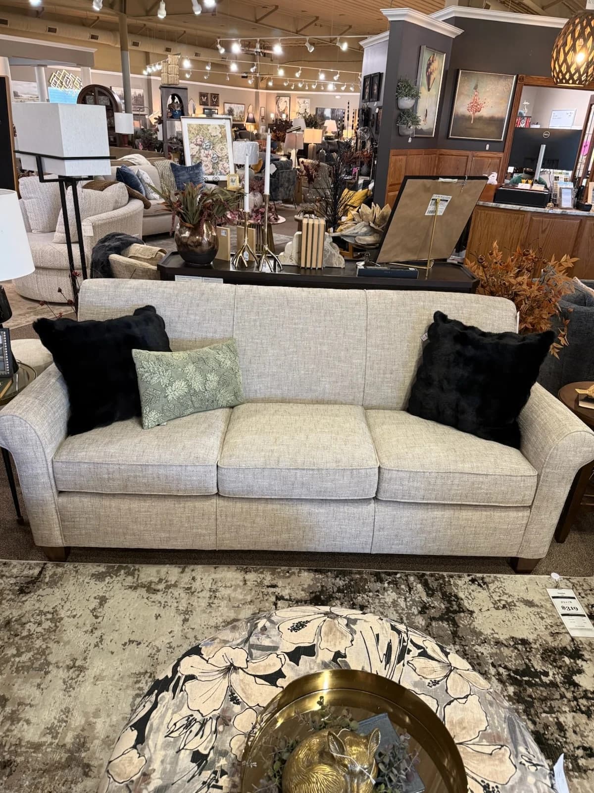 Dana Fabric Sofa  in 054-80