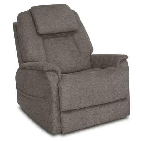Zecliner Model 3+ Petite Fabric Triple Power Lift Recliner w/ Heat, Massage in 358-11