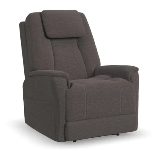 Zecliner Model 3+ Fabric Triple Power Lift Recliner w/ Heat, Massage in 358-72