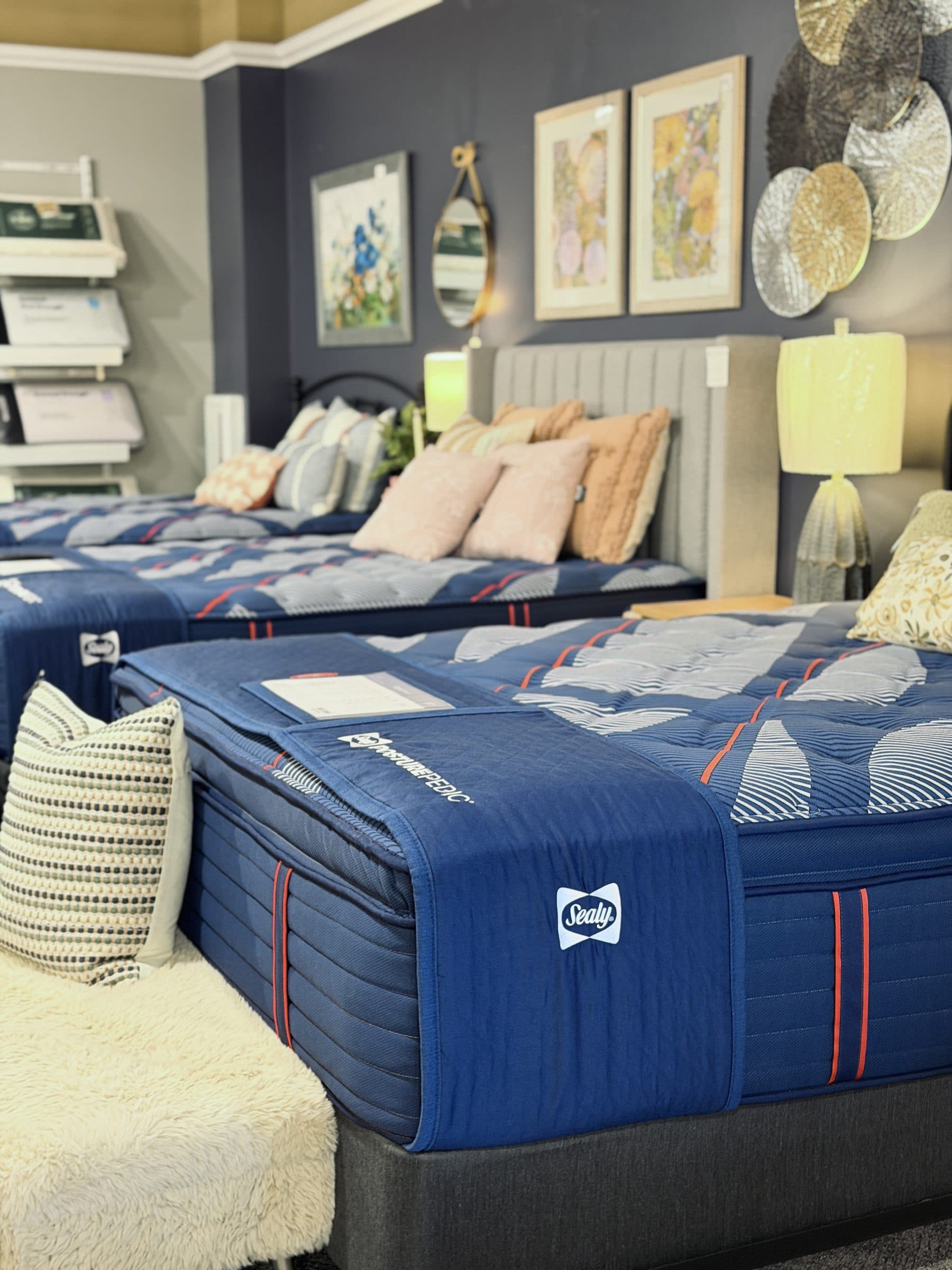 Mattresses on the Suburban Furniture floor